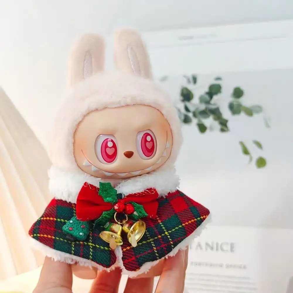 

Mini Doll'S Clothes Outfit Accessories For Korea Kpop Exo Labubu Idol V1 V2 Christmas Cookie Man Sweater Hat New Year Clothes