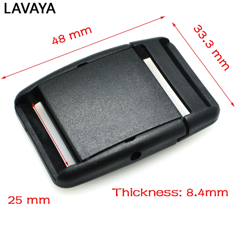 1pcs Easy Using and Simple Buckles Side Release Belt Buckles For Backpack Belt Accessories Webbing Size 1\