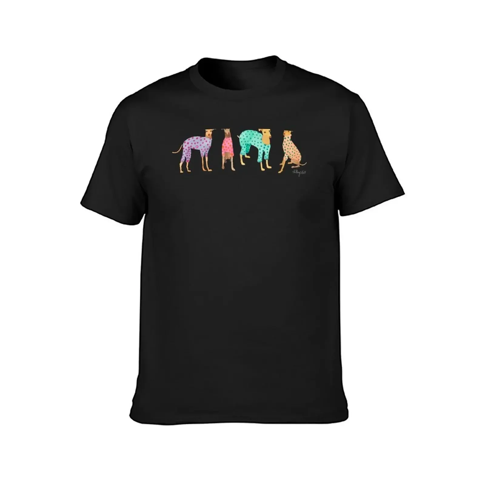 Greyhounds in Pyjamas T-Shirt cute clothes oversized graphic tee mens t shirts pack