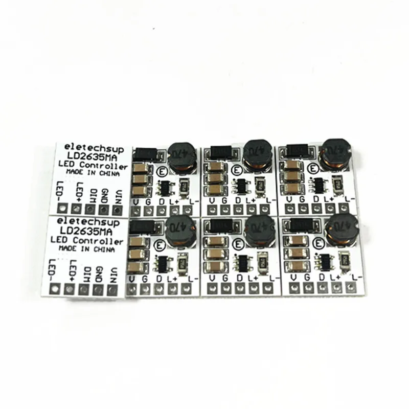 1-15PCS LD2635MA DC 5-27v 350ma step-down hb led driver module adjustable pwm controller dc-dc buck constant current converter