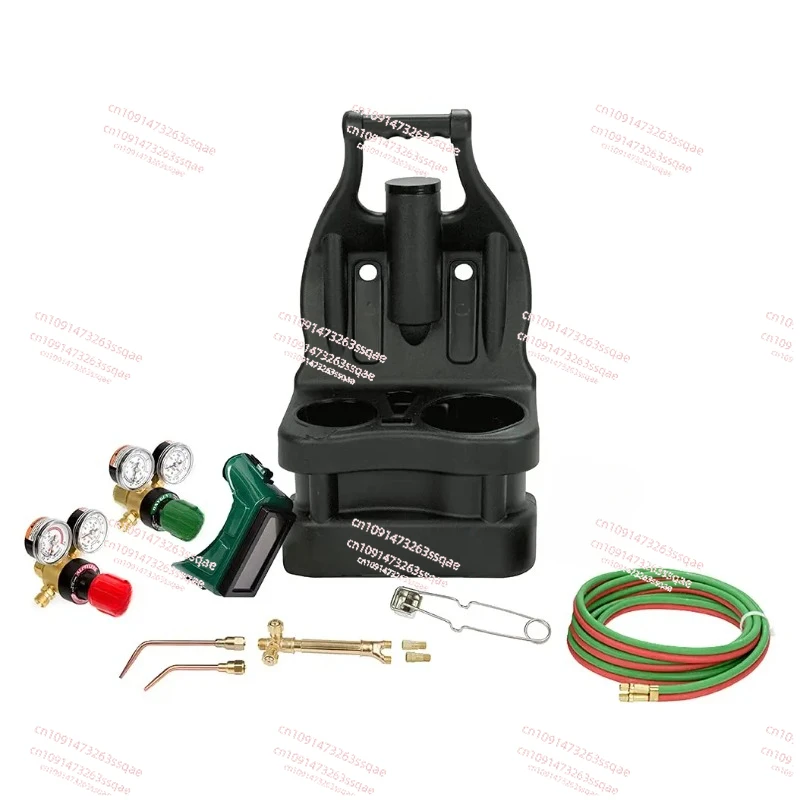 0384-0945 G150 J-P Light Duty Gas Welding Outfit Tote Kit Without Tanks, R150-200/R150-540 Gas Regulators