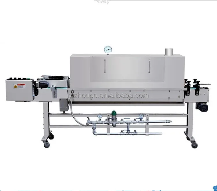

ZBS83A Steam Shrink Tunnel With Built in Steam Generator Shrink Wrapping for Bottles