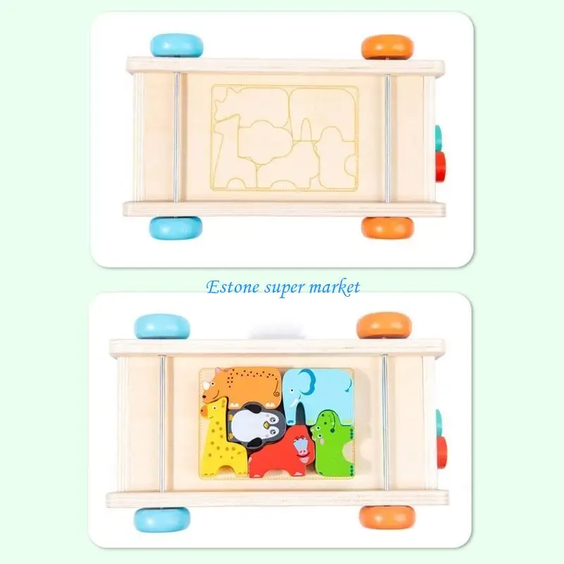 090B Trẻ Thiết bị giáo dục sớm Đồ chơi mới lạ Kéo cà rốt Côn trùng