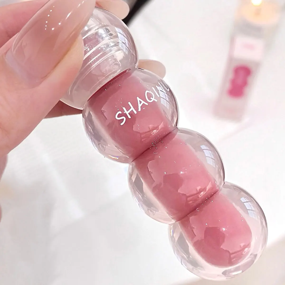 Cute Velvet Matte Lip Gloss Whitening Lip Gloss Liquid Lipstick Waterproof Lip Gloss