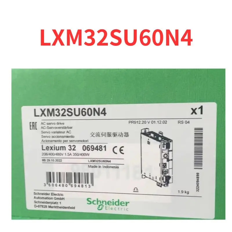 100% new   LXM32SU60N4  servo motor