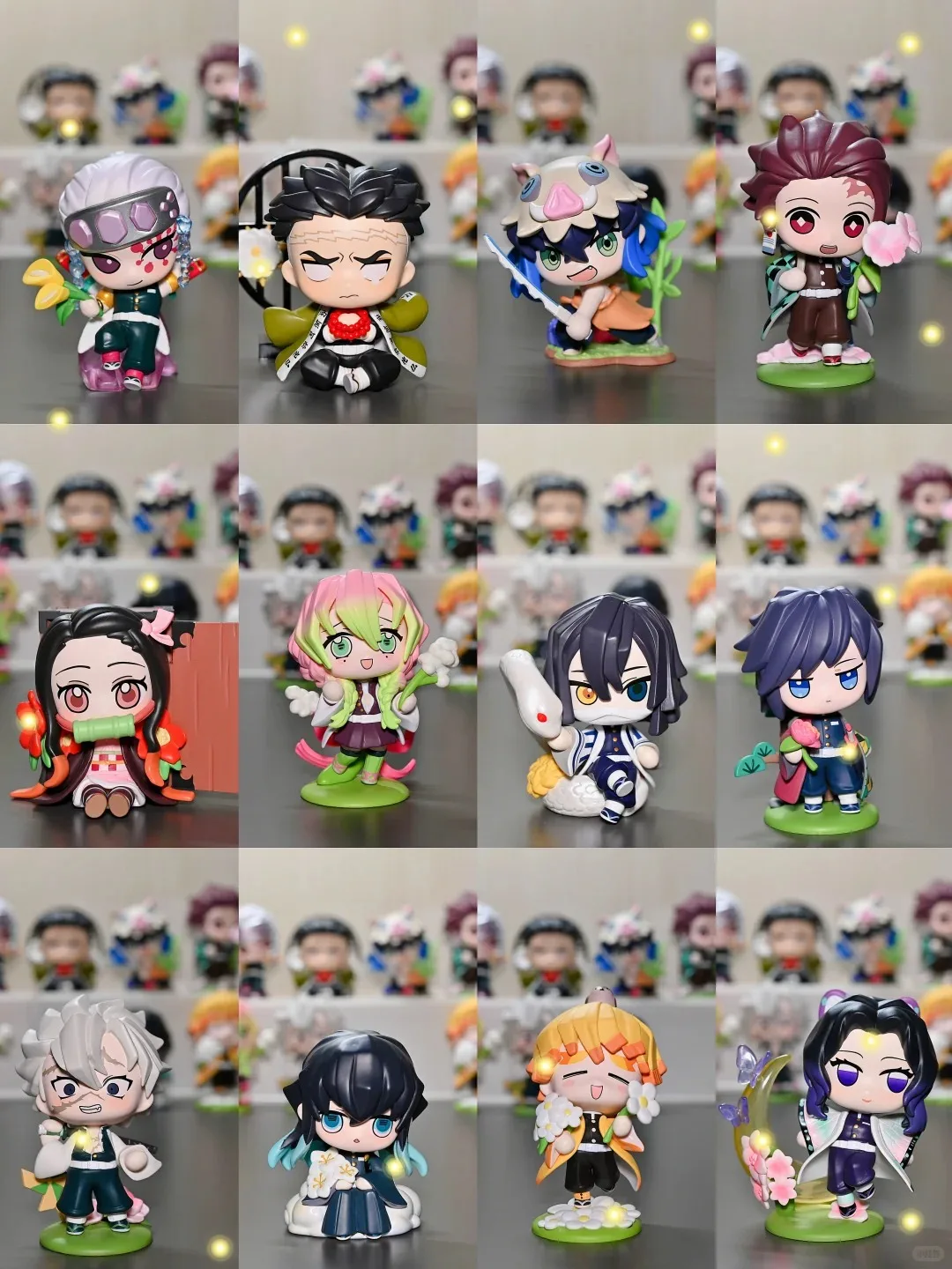 

Quality Collectible Haunted Blade Birth Flower Series Blind Box Desktop Ornaments Festival Gifts Trendy Christmas Halloween Toy