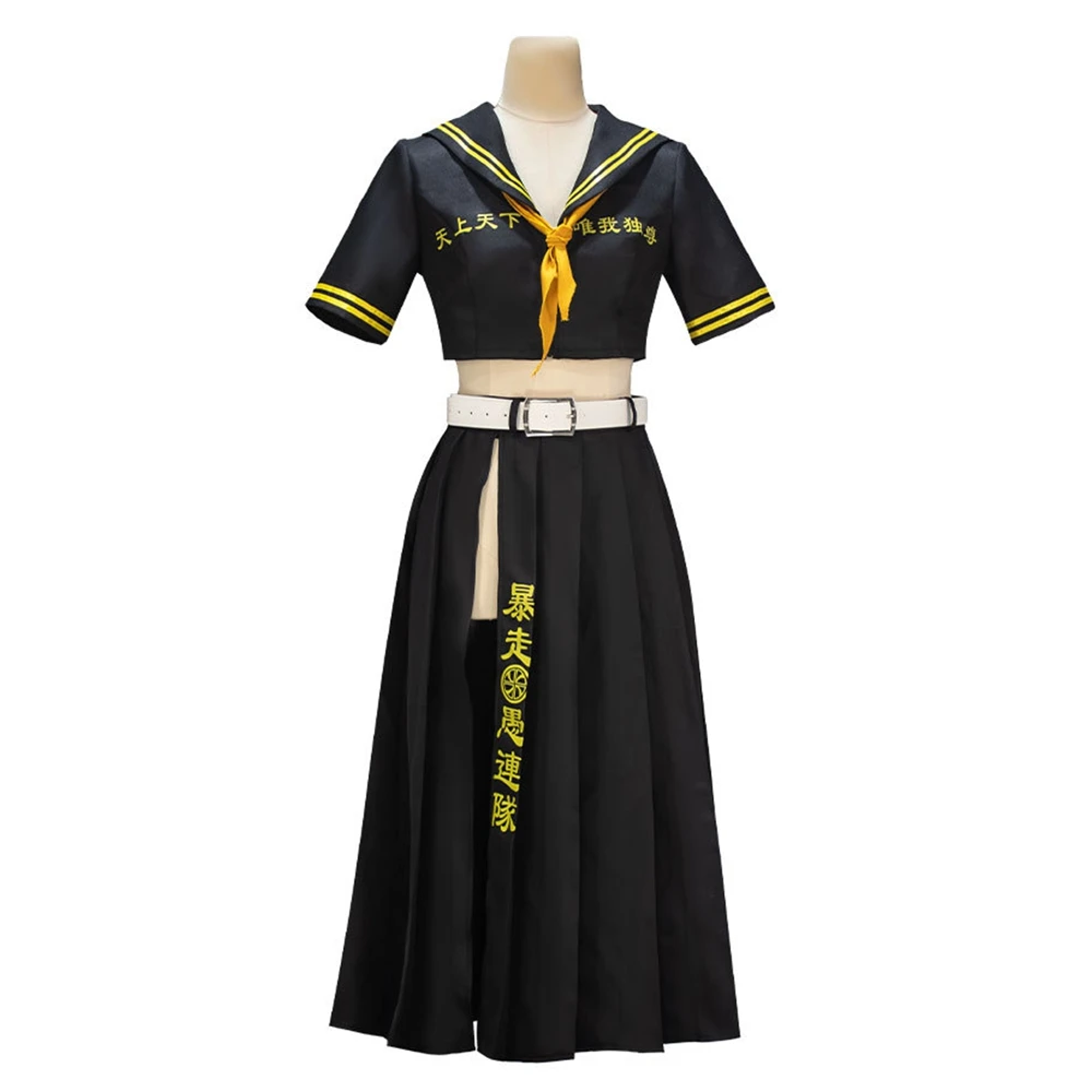 Disfraz de Cosplay Unisex de Anime XIN LAI SEN, MIKEY Manjiro Sano Draken, Uniforme Personalizado