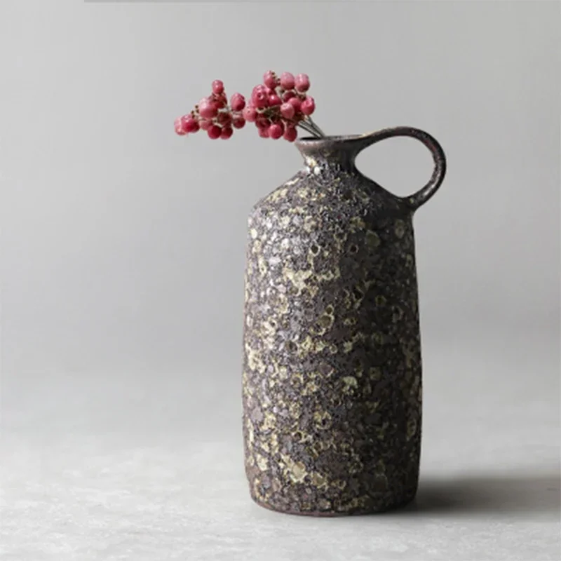 Vase Декор Для Дома Japanese Flower Ware Декор Дома Classical Decoration Home Retro Flowers تحف كبيره للمنزل Jarrones فازات