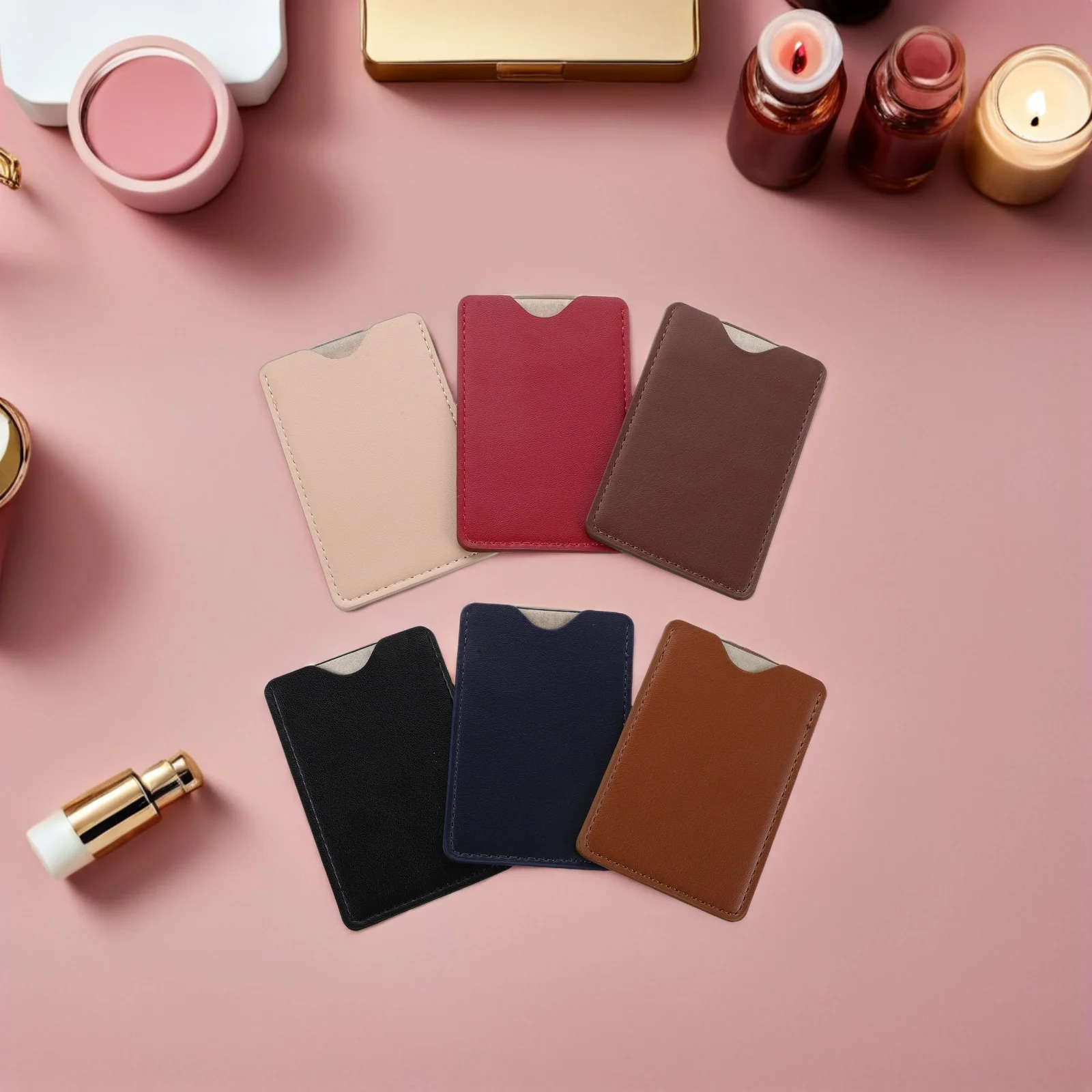 6Pcs Card Protector Sleeve - Anti Theft Credit Card Security Sleeve - NFC Blocking Protection for Men's Cards in Wallet