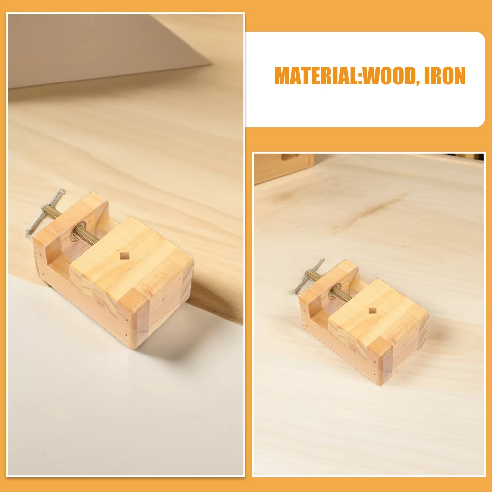 2 قطعة ختم خشبي نحت المشبك الصلبة النقش ملزمة ل ختم الحجر عقد الخط الحرفية DIY بها بنفسك أدوات حفر مقاعد البدلاء تحديد