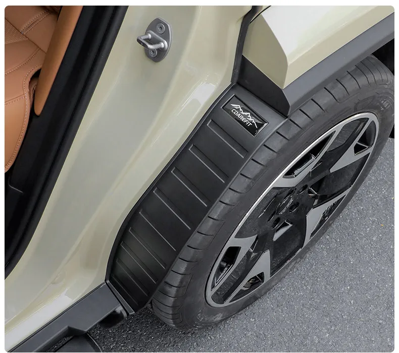 Für Chery ICAUR V27 Auto-Hinterrad-Innenverkleidung Kotflügel Verbesserte Breite Version Auto-Schmutzschutzbleche Sand- und Wasserbarriere Spezialzubehör – Detail 19