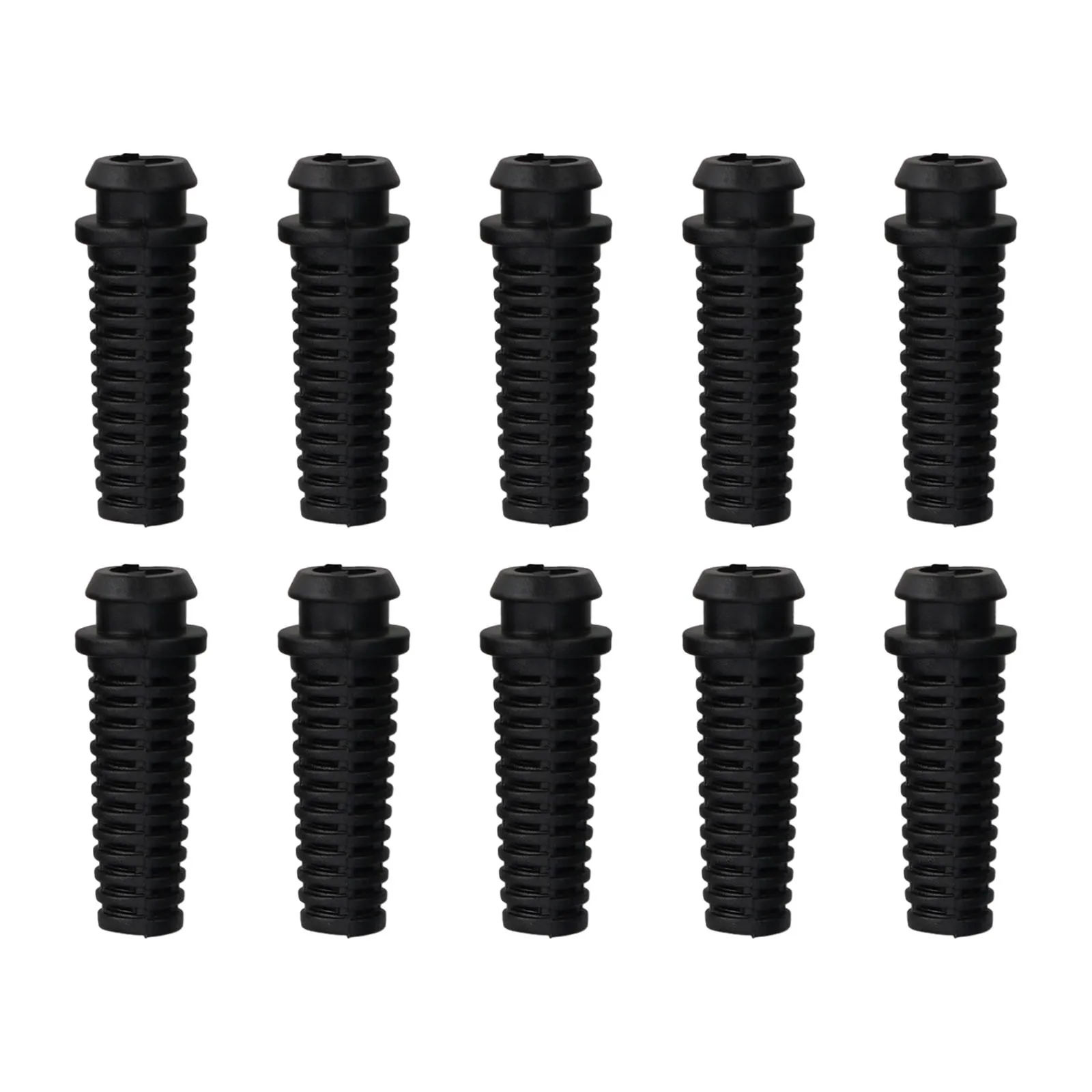 Gland Connector Cable Casing 10pcs Rubber Strain Relief Cord Cable Gland Connector Cable Sleeves Cable Splice Connector New
