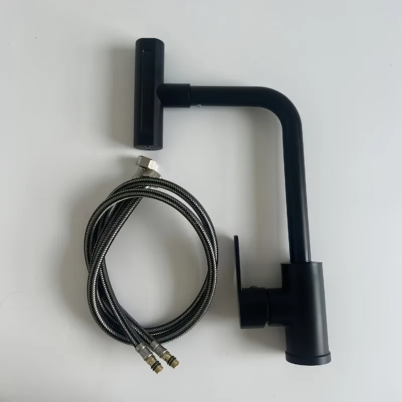Luxury Three-Way Faucet 1pc | Triple Mode Hot and Cold Waterfall Design G1-2 Inlet Pipe 60cm - Stylish Deluxe Basin Tap - view 3