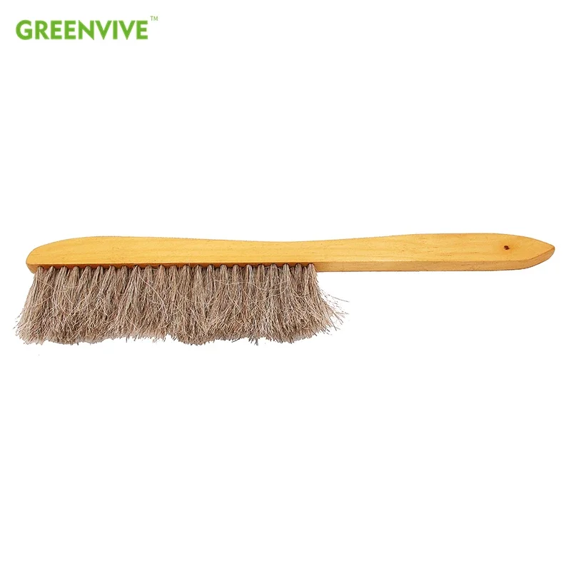 

Beekeeping Brushes Wooden Bee Sweep Brush 3 Rows Horsetail Hair Bee Brushes Honey Brush Beekeeper Brush Beekeeping Equipment