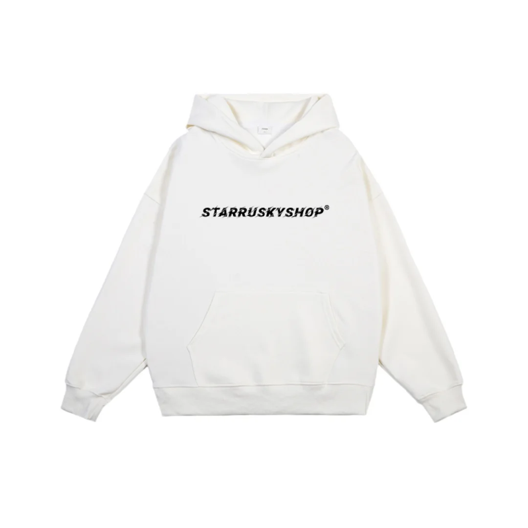 A trendy brand letter graphic hoodie Pure Cotton Spring And Autumn Luxury Niche Brand Fashion Men's And Women's Y2K Hoodie