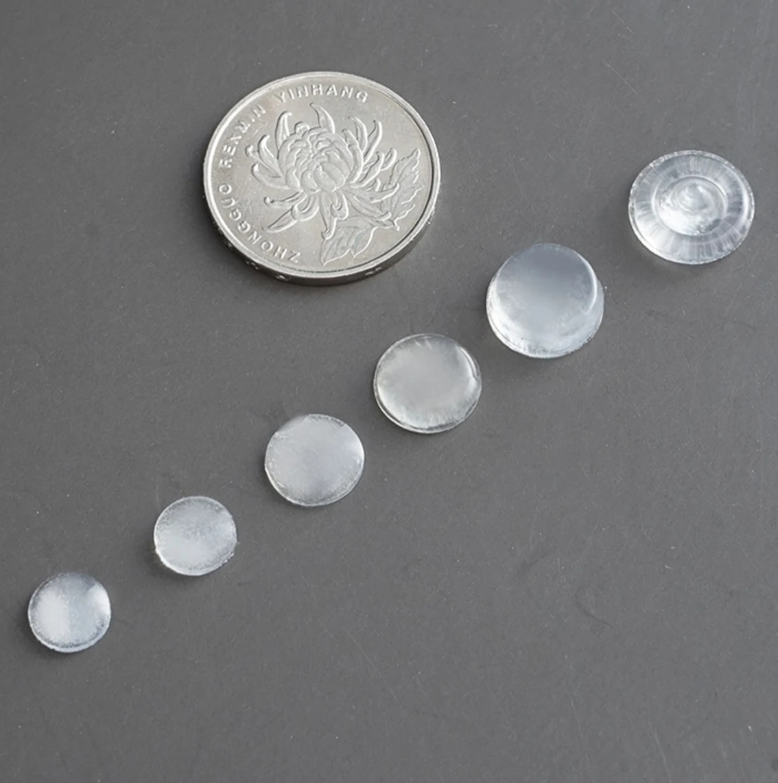 

Прозрачная силиконовая противоскользящая наклейка 8x1,5/12x4 мм, самоклеящиеся мягкие гранулы, стопор для дверной ручки, амортизирующий защитный коврик