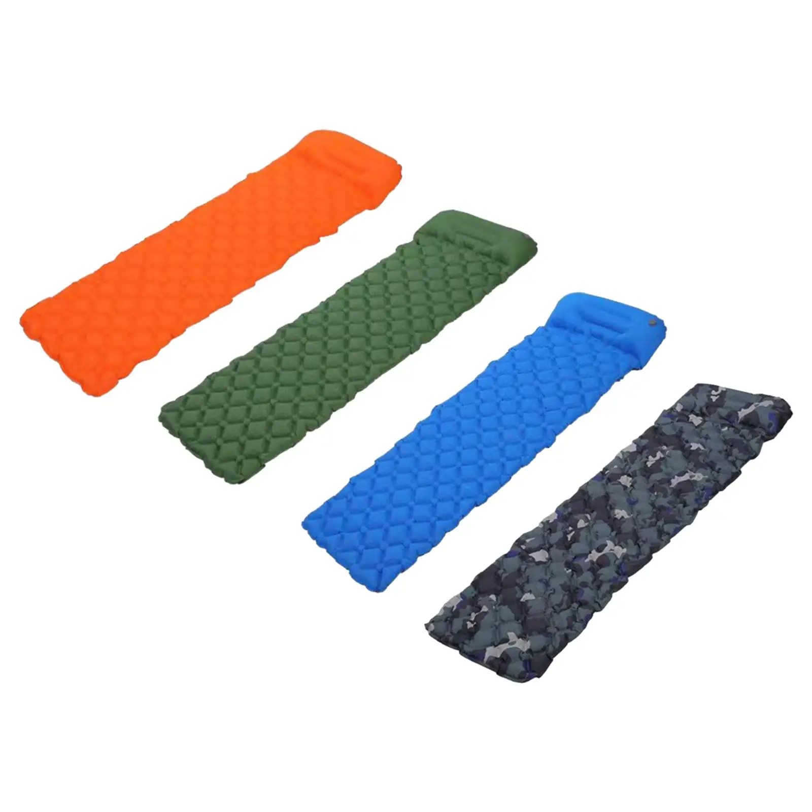 Camping Sleeping Pad with Pillow Portable Compact Self Inflating Sleeping Mat