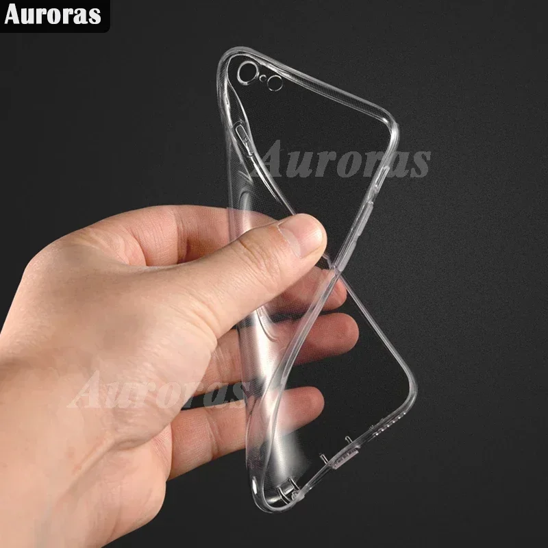 Auroras 2 buah untuk Honor Magic6 Pro 5G casing asli transparan cangkang silikon lembut untuk Honor Magic 7 6 5 Pro Cover Fundas