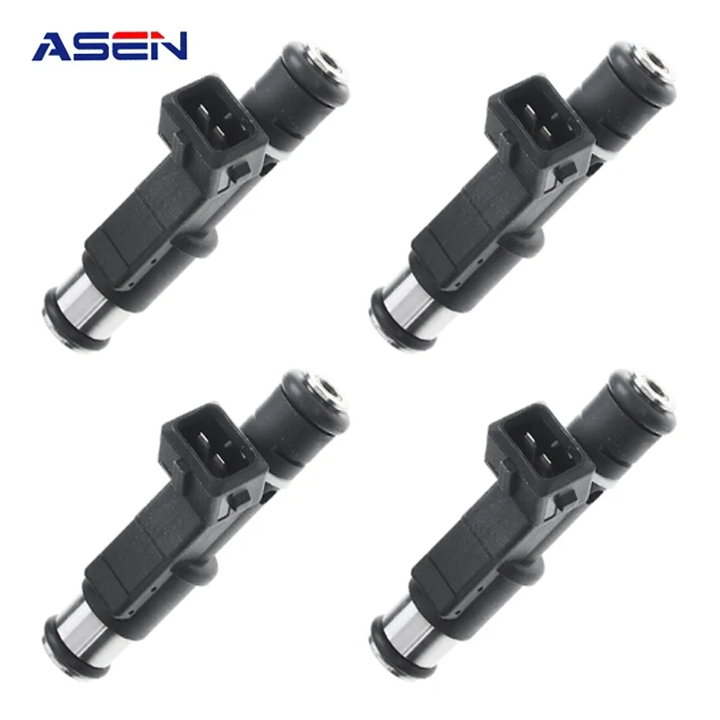 

New 4PCS 01F003A Fuel Injector for Peugeot 206 307 406 407 607 Citroen C4 C5 2.0 16V 01-06 1984E2 348004 75116328 0280156328
