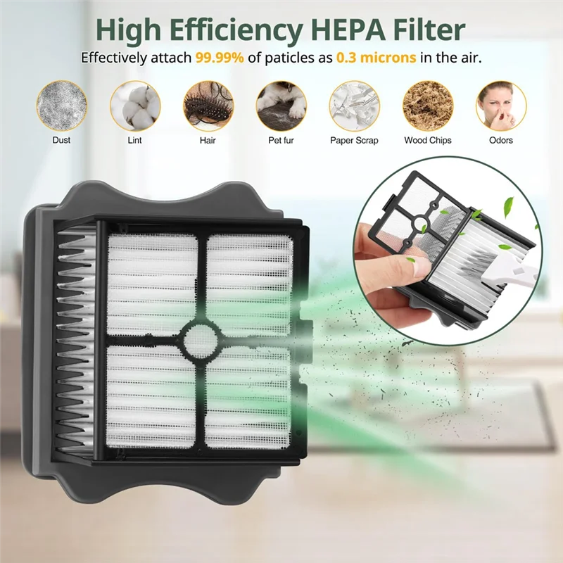 ABUD-Bagian untuk Tineco Floor ONE S5/ Floor ONE S5 PRO 2 Penyedot Debu Basah Kering Tanpa Kabel