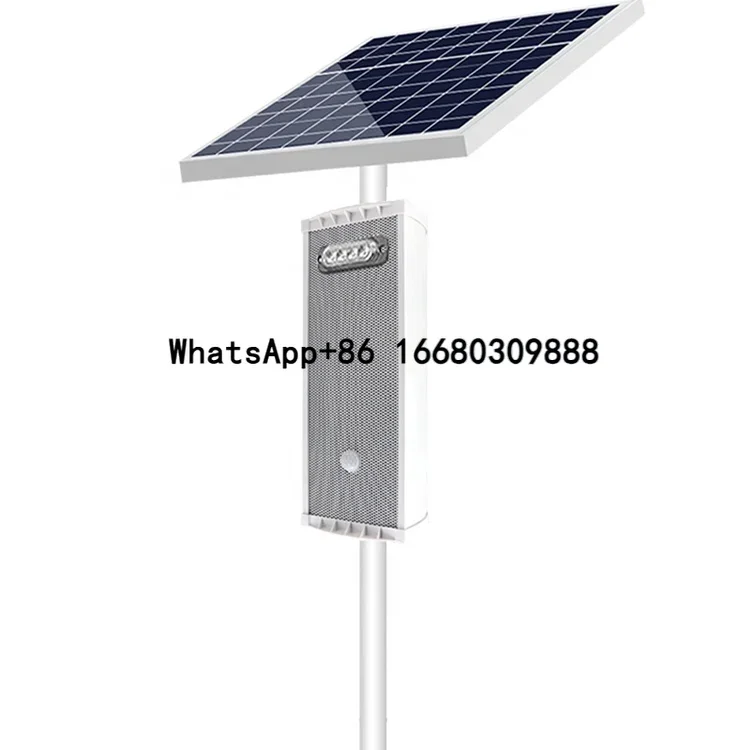 Outdoor Smart Solar Energy Human Body Infrared Motion Sensor Security Fence Perimeter Wireless Alarm System