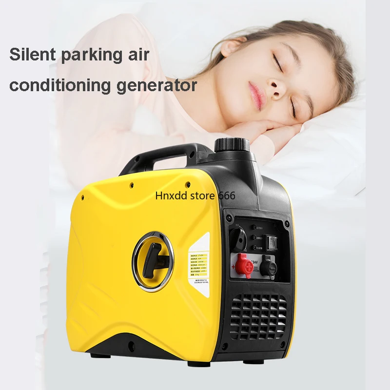 Portable Parking Air-Conditioning Gasoline Generator Truck Remote Automatic Start Frequency Conversion Mute Generator