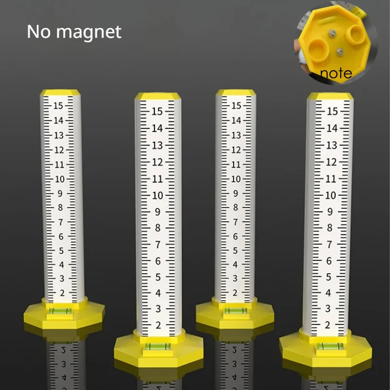 Woodworking Leveling Ruler Light Steel Keel Leveling Tool Special Ruler Equal Height Level Dual-purpose for Ceiling/brick Laying