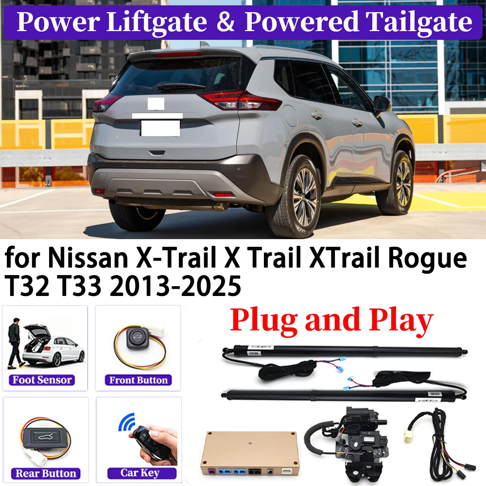 for Nissan X-Trail X Trail XTrail Rogue T32 T33 2013-2025 Car Automatic Power Liftgate Kit Smart Auto Electric Tailgate System