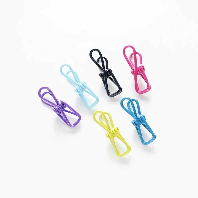 10pcs/lot Clothes Pegs Hanging Pins Clips Laundry Windproof Clips