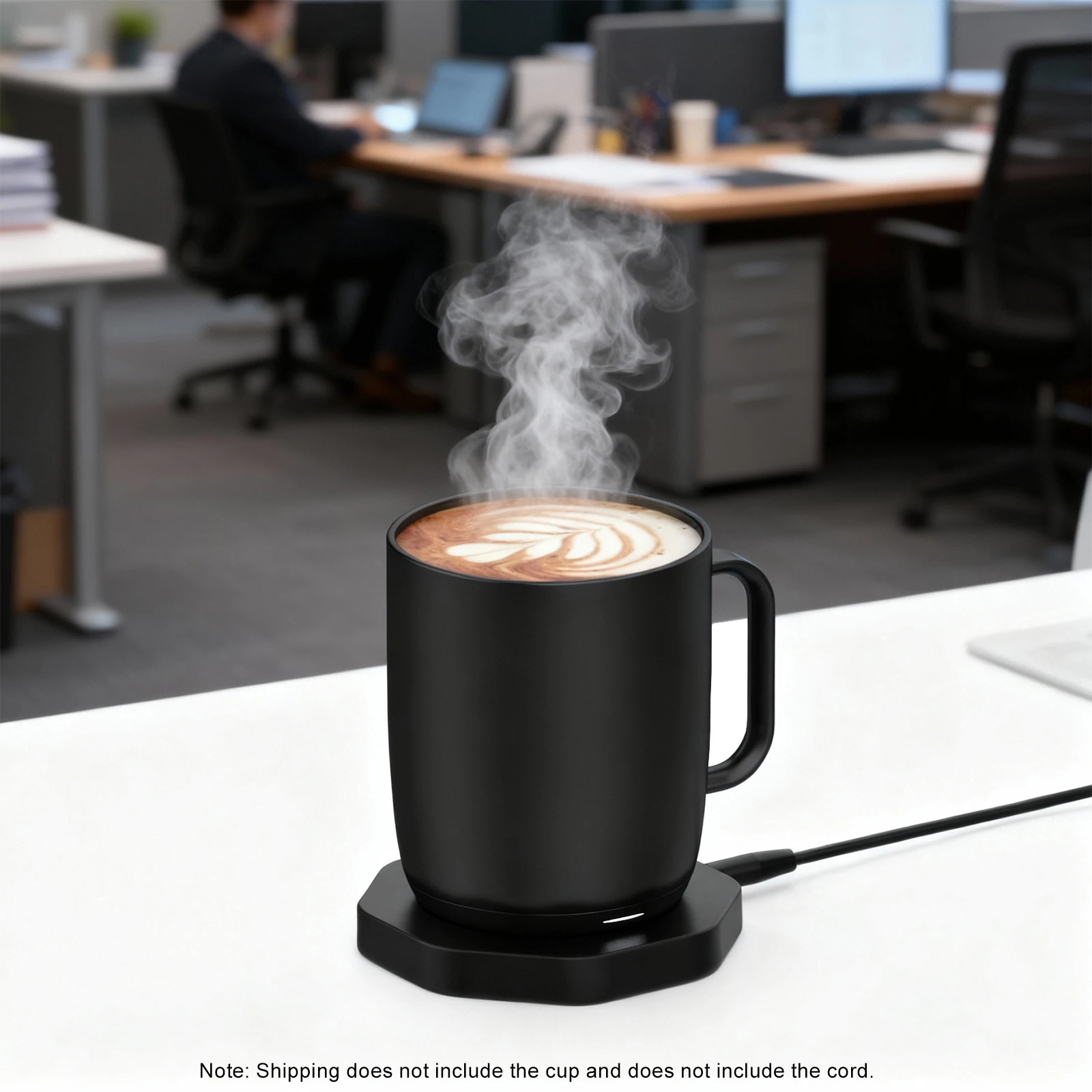 Charging Coaster for Ember Temperature Control Smart Mug 1/2 Replacement Charger Dock Base for Wireless Warmer Cup Accessories