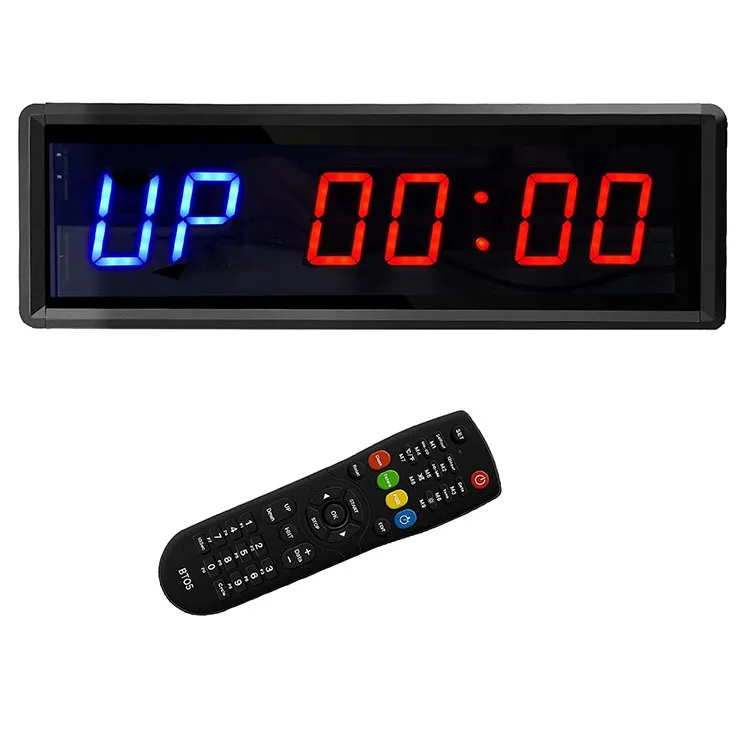 Hot Sale Good Quality Multi-functional Sport Training 4 Inch 6 Digits LED Gym Interval Timer