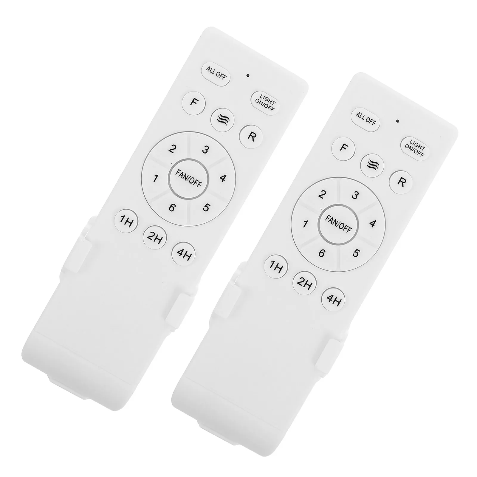 2Pcs Ceiling Fan Remote Replacement 6-Speeds Fan Control Light Timer Timing Function Remote for Dc Ceiling Lamp Wireless
