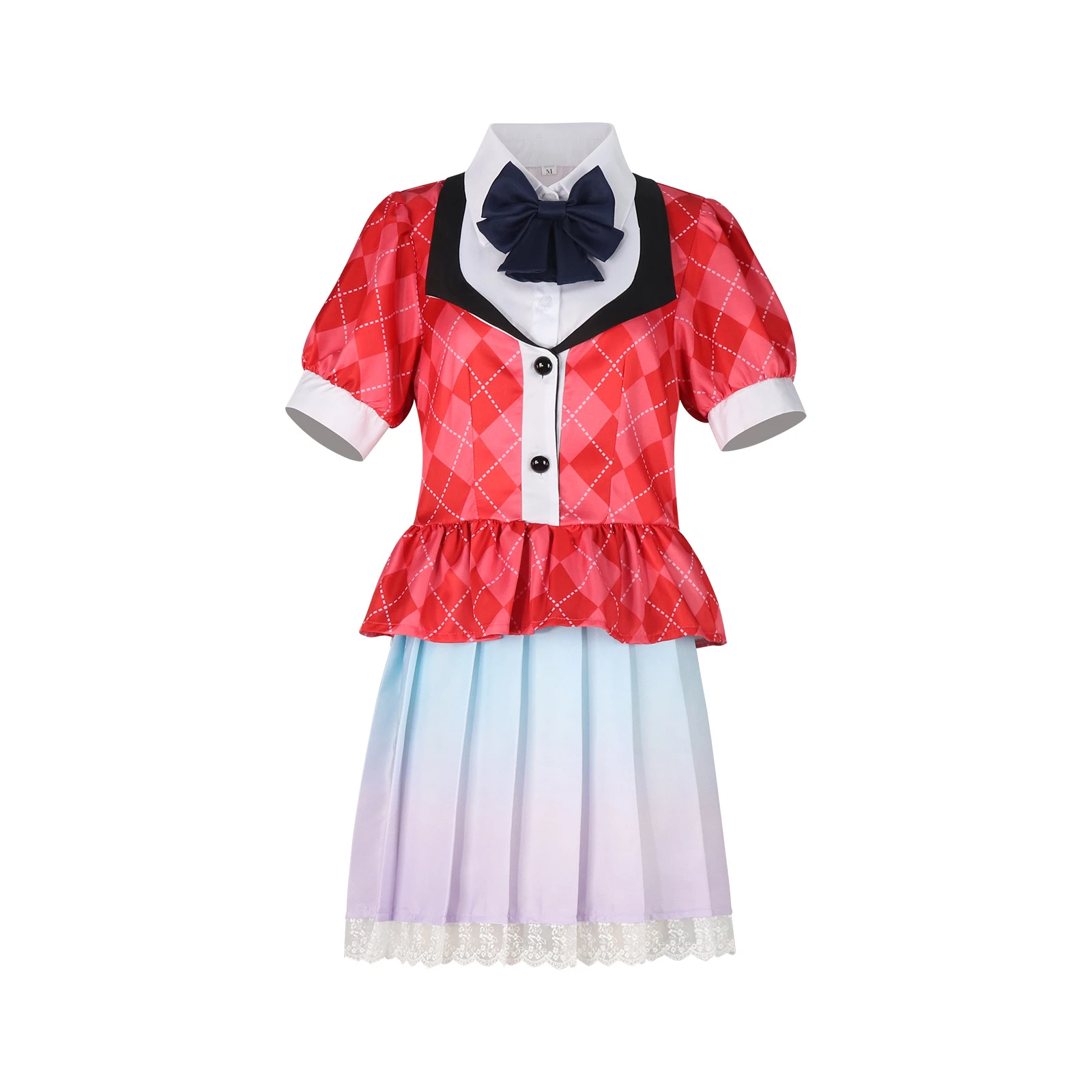 

AwwwCos Anime Mizuno Ai Cosplay Costume Women Zombie Girls Shirt Skirt Uniform Set Wig Halloween Roleplay Party