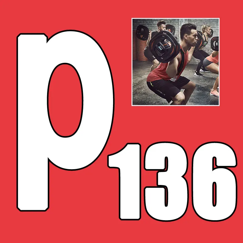 Hot Sale 2026.Q1 New Course BP 136 Aerobic Barbell Weight BP136 Boxed
