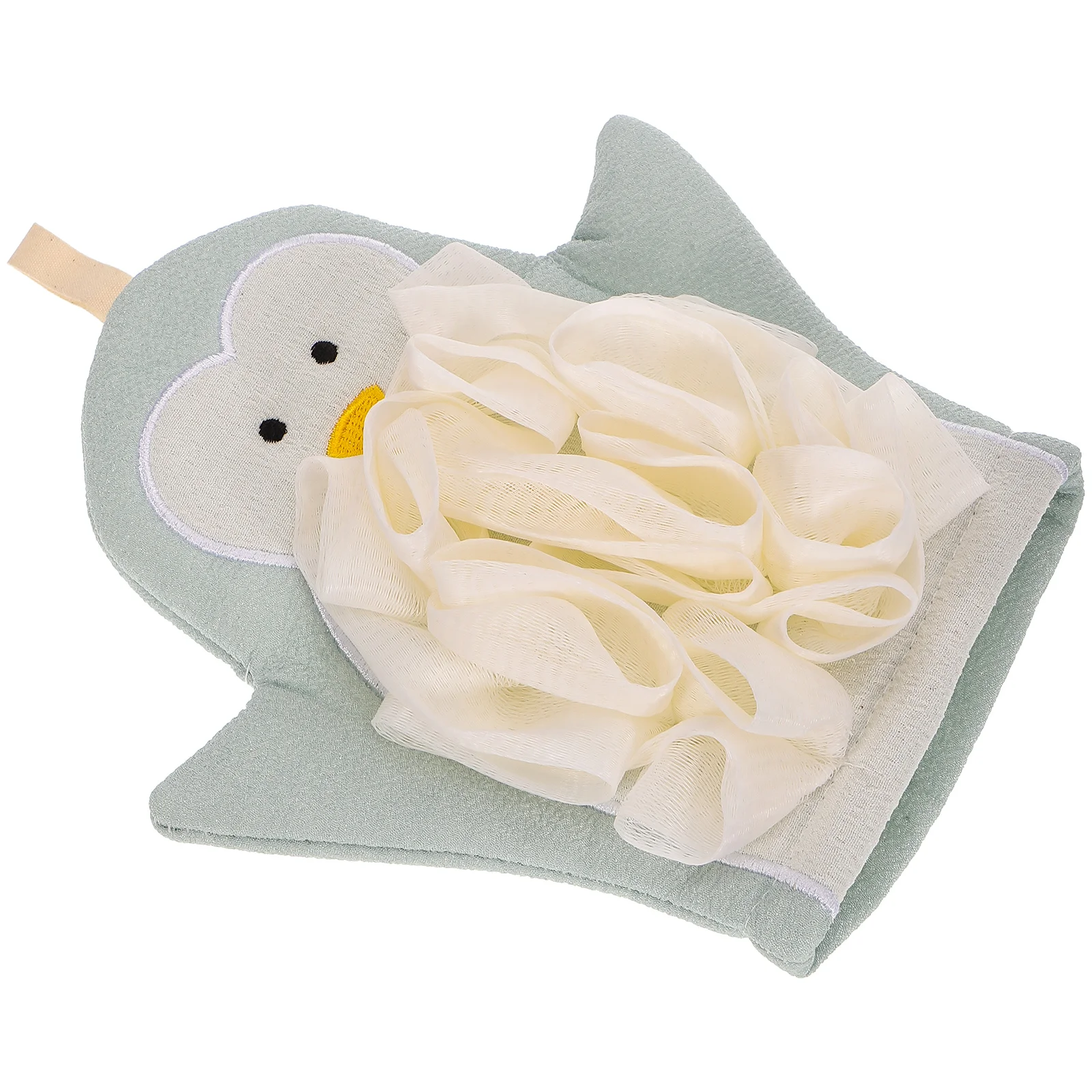 

Penguin Bath Towel Dry Wipes Shower Mitts for Kids Gloves Skin Scrubbing Exfoliating Mittens Bathing Child