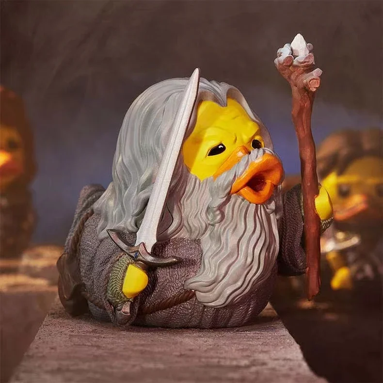 Numskull Tubbz The Lord of The Rings Frodo Baggins Gimli Mithrandir Cosplaying Duck Action Figure Collection Ornaments Kid Gifts