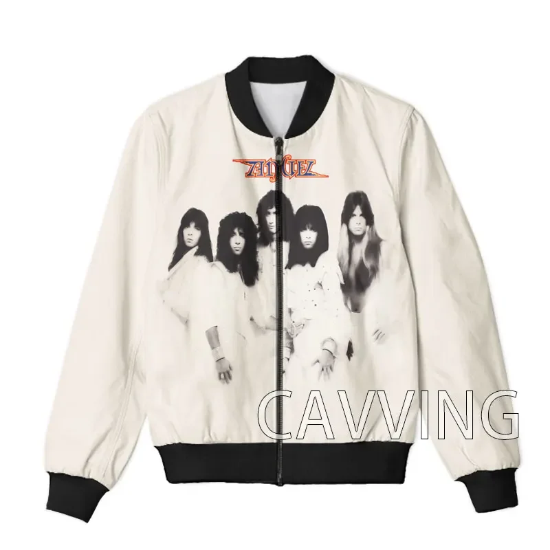 CAVVING 3D Printed  Angel Band  Zipper Bomber Jackets Men Overcoat Mens Coat Zip Up Jackets for Women/Men