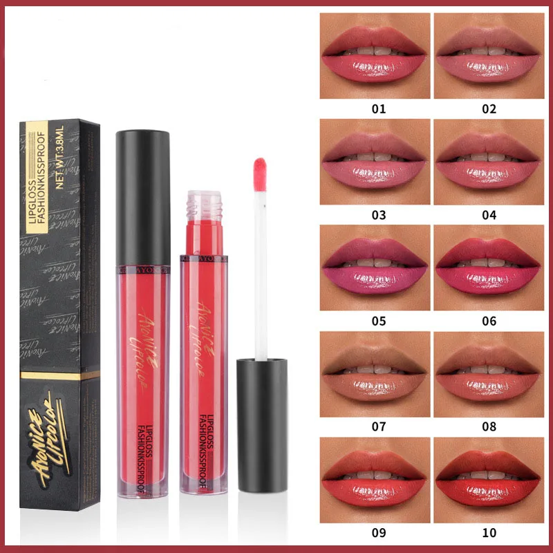 보습 립글로스 보습 미러 저렴한 립글로스 클리어 워터 립 제품 미러 립글로스 립글로스 글래스 립