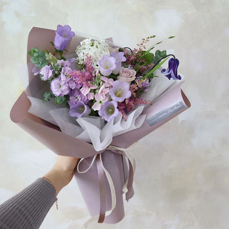 11Yard Matt Film Wrapping Flower Paper Roll Waterproof Thickned Bouquet Gift Packaging DIY Paper Wholesale