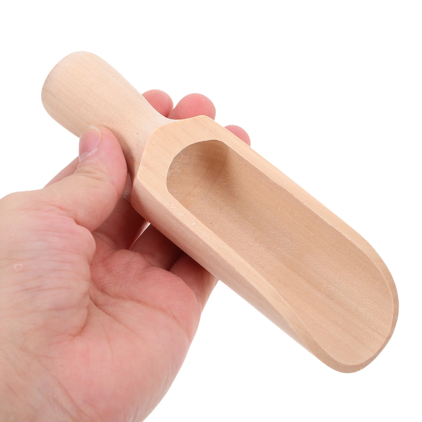 

Wooden Salt Spoon Kitchen Spice Scoop Household Tea Brewing Tool Small Condiment Scoops For Coffee Sugar Seasoning Reusable