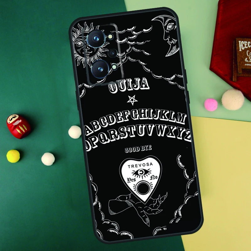 Ouija Board For Realme GT Neo5 GT3 GT5 9 10 11 12 Pro Plus C25s C21Y C30 C33 C35 C51 C53 C55 C31 Case