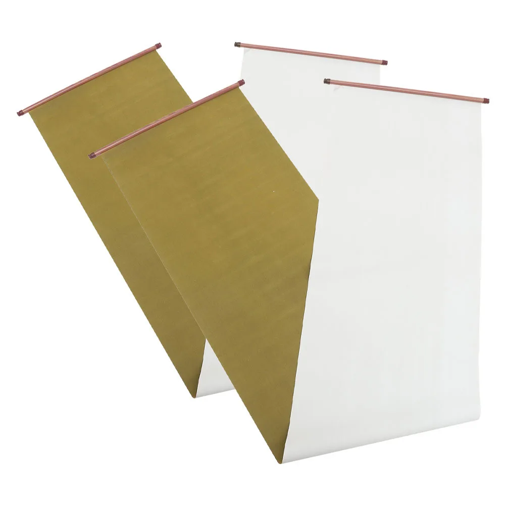 

Ipetboom 2pcs Chinese Water Cloth Mat for Beginners Practice Blank Scroll Writing Traditional Ink Painting Tool