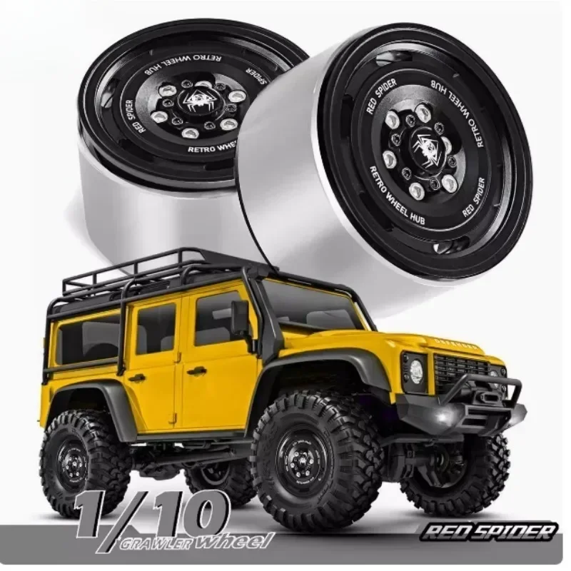 

Комплект металлических дисков RS RC 1.9" Beadlock с шинами для радиоуправляемых краулеров 1/10 Axial SCX10 Wraith RR10 Capra Traxxas TRX4 YK4082 YK4083