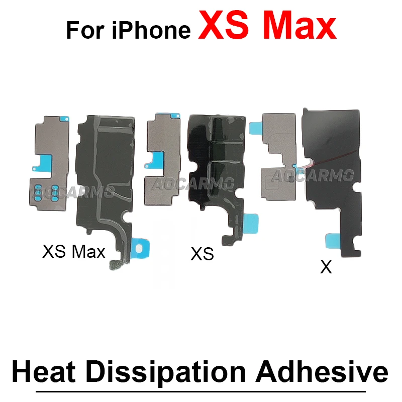 For iPhone 7 7P 8 8P X XS XR 11 Mini 11Pro Max Motherboard Thermal Conductivity Graphite Paper Heat Radiatin Dissipation Sticker