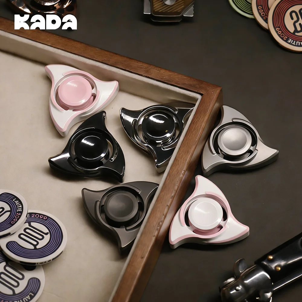 

Спиннер KADA EDC KAMUI из нержавеющей стали, игрушка для снятия стресса, фиджет-игрушки для взрослых, аксессуары для офисного стола, игрушки от тревоги