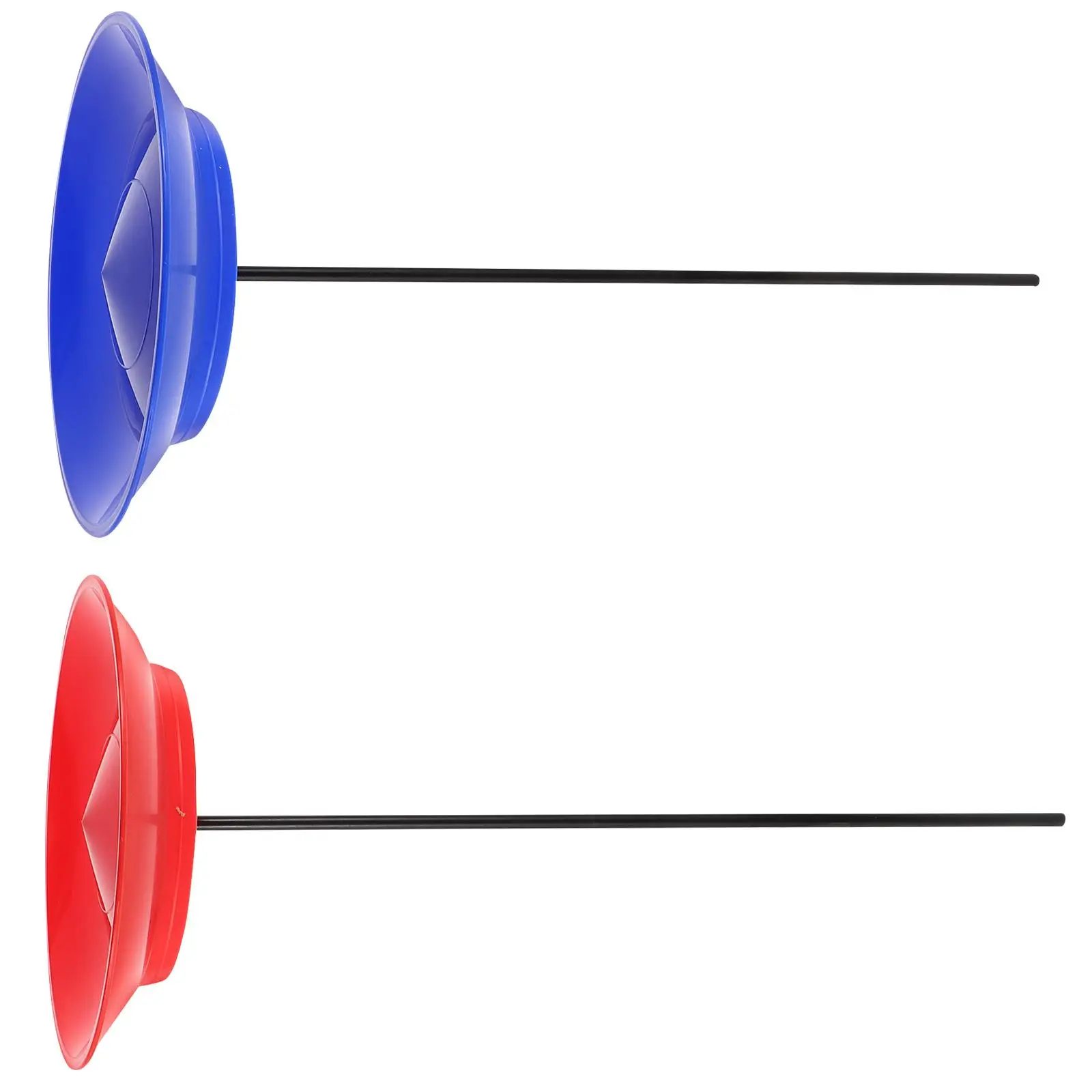 

2 Sets Spinning Plate Toy Juggling Hands Kit for Kids Skill Plastic Circus Party Supplies Child