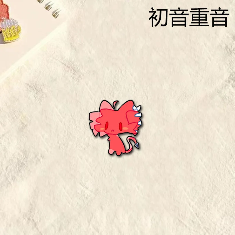 Хацунэ Мику, акцент, азиатский и северный, милый мультик, периферийные устройства, брошь, значок, студенческий рюкзак, пенал, аксессуары