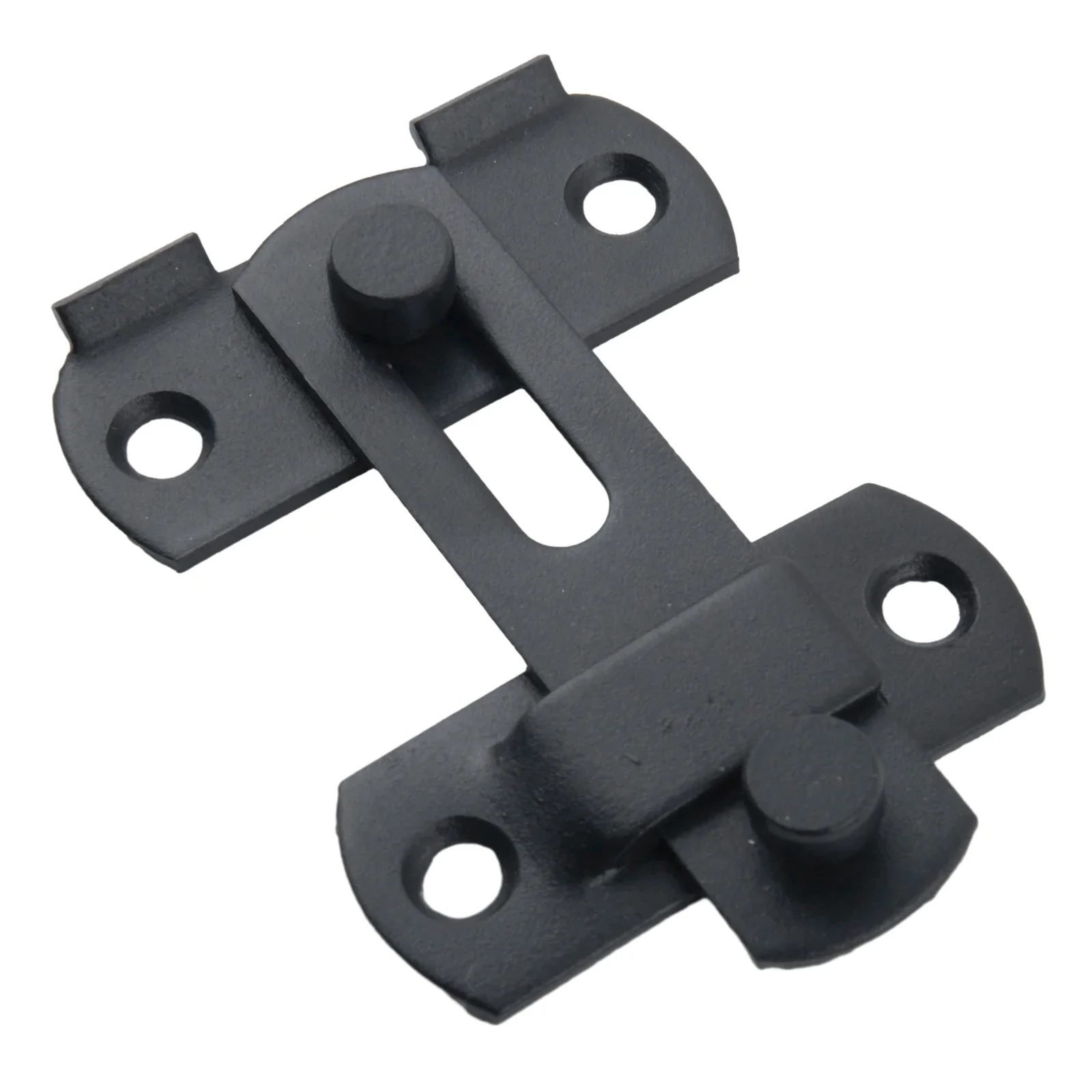 Matte Black Stainless Steel Gate Latches Flip Latch Lock Protect Your Garden From Intruders And Keep Your Pets Safe