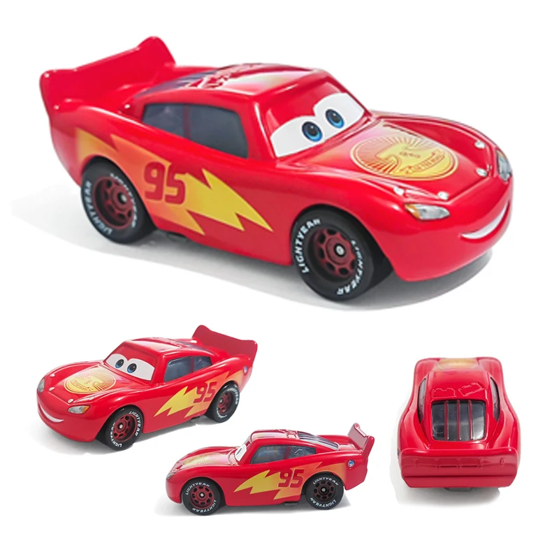 ديزني بيكسار سيارة 2 رقم 95 البرق ماكوين لعبة مجسمة سيارة 1:55 دييكاست ألعاب معدنية مصنوعة من خليط معدني للأطفال هدايا عيد الميلاد اللعب