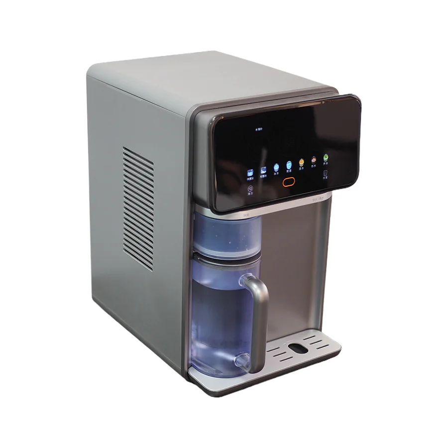 Desktop RO Reverse Osmosis Water Dispenser Multi Function Heating Cooling Hydrogen Rich Water Purifier